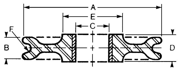 Image of Extra Heavy Iron &amp; Steel Sheaves for Wire Rope - Campbell